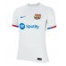 Barcelona Robert Lewandowski #9 Koszulka Wyjazdowych Kobiety 2023-24 Krótki Rękaw